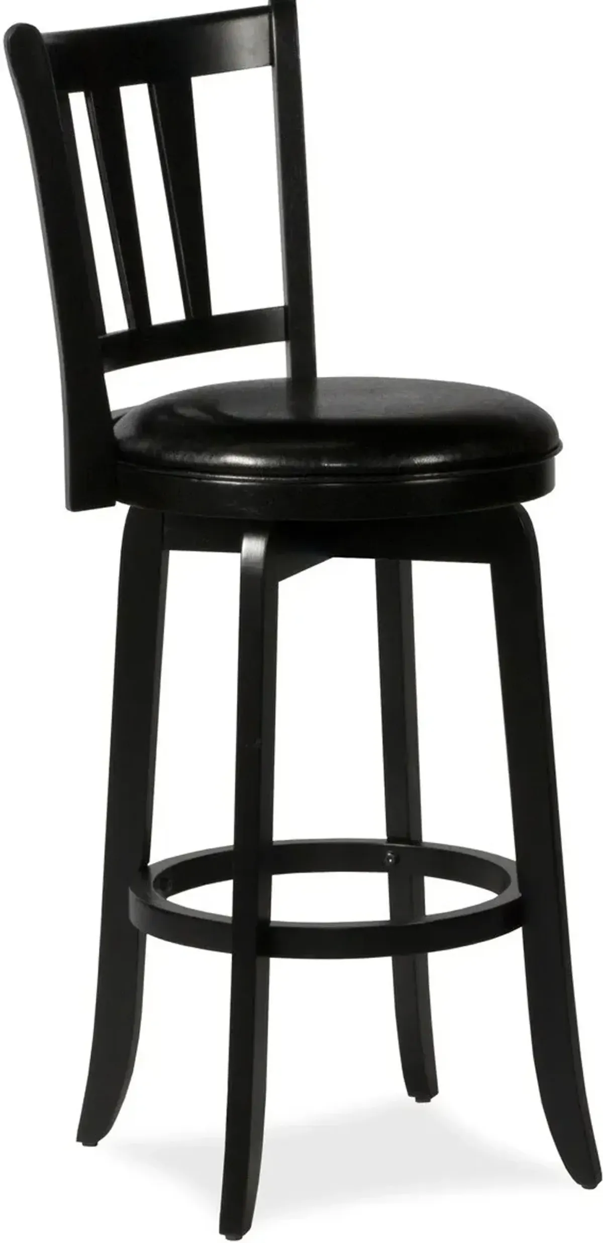 Berger Swivel Bar Stool - Black