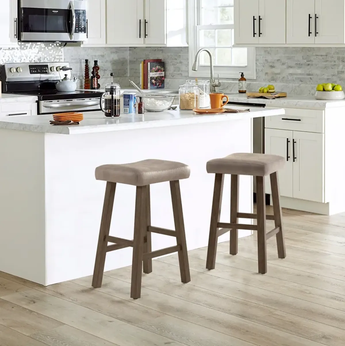 Leana Backless Counter-Height Stool