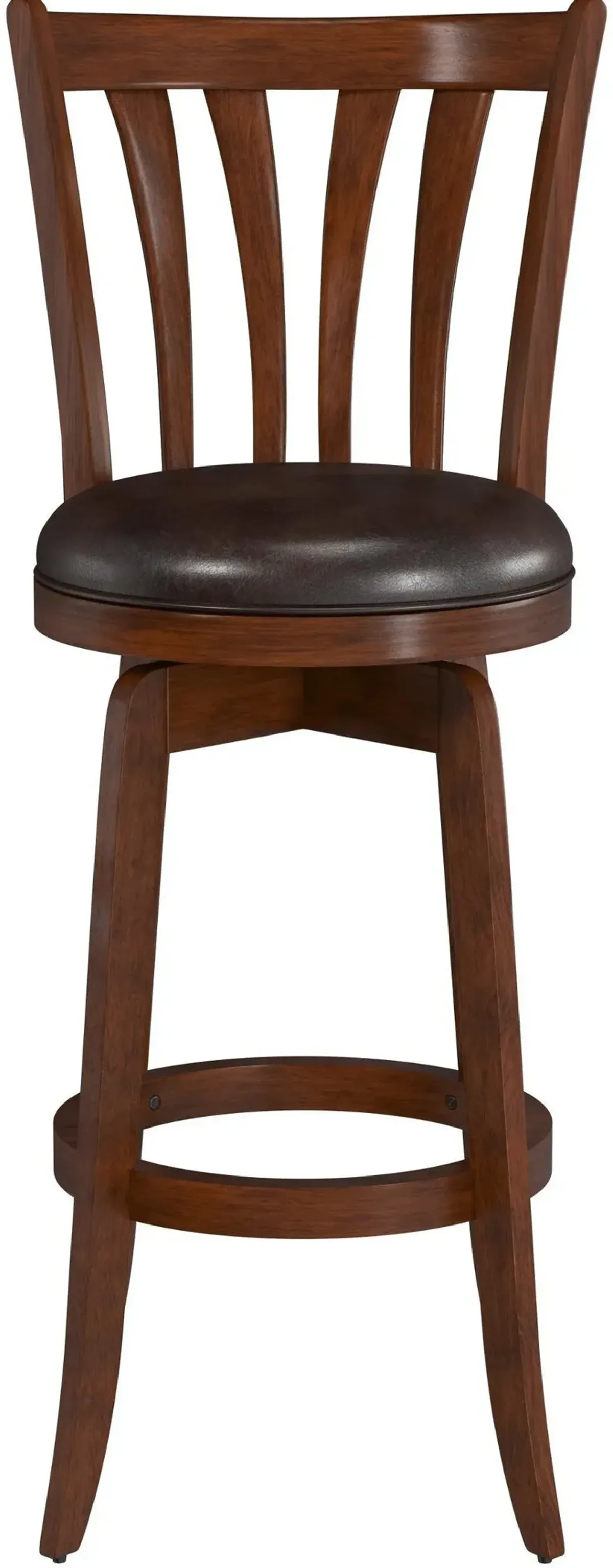 Roberta Swivel Bar Stool - Brown