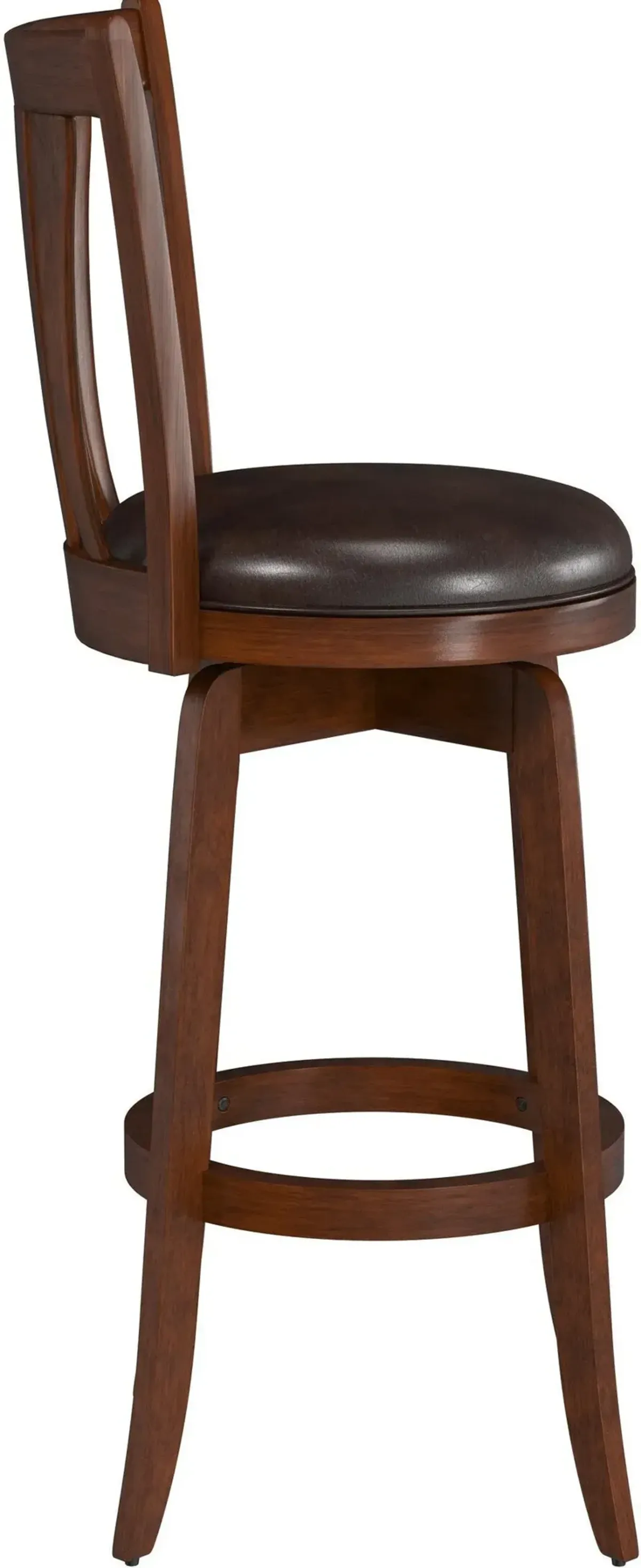 Roberta Swivel Bar Stool - Brown