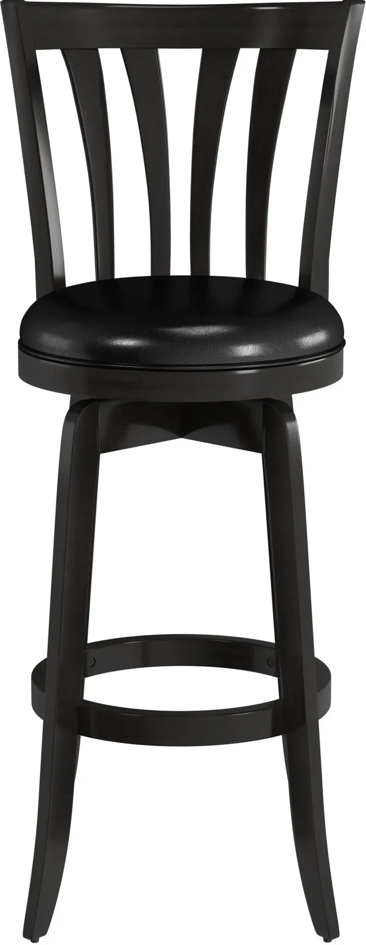 Roberta Swivel Bar Stool - Black