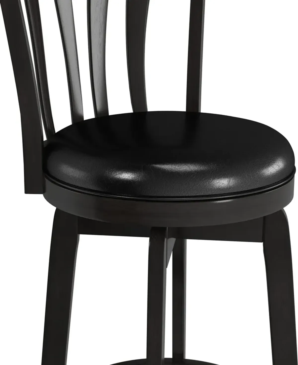 Roberta Swivel Bar Stool - Black