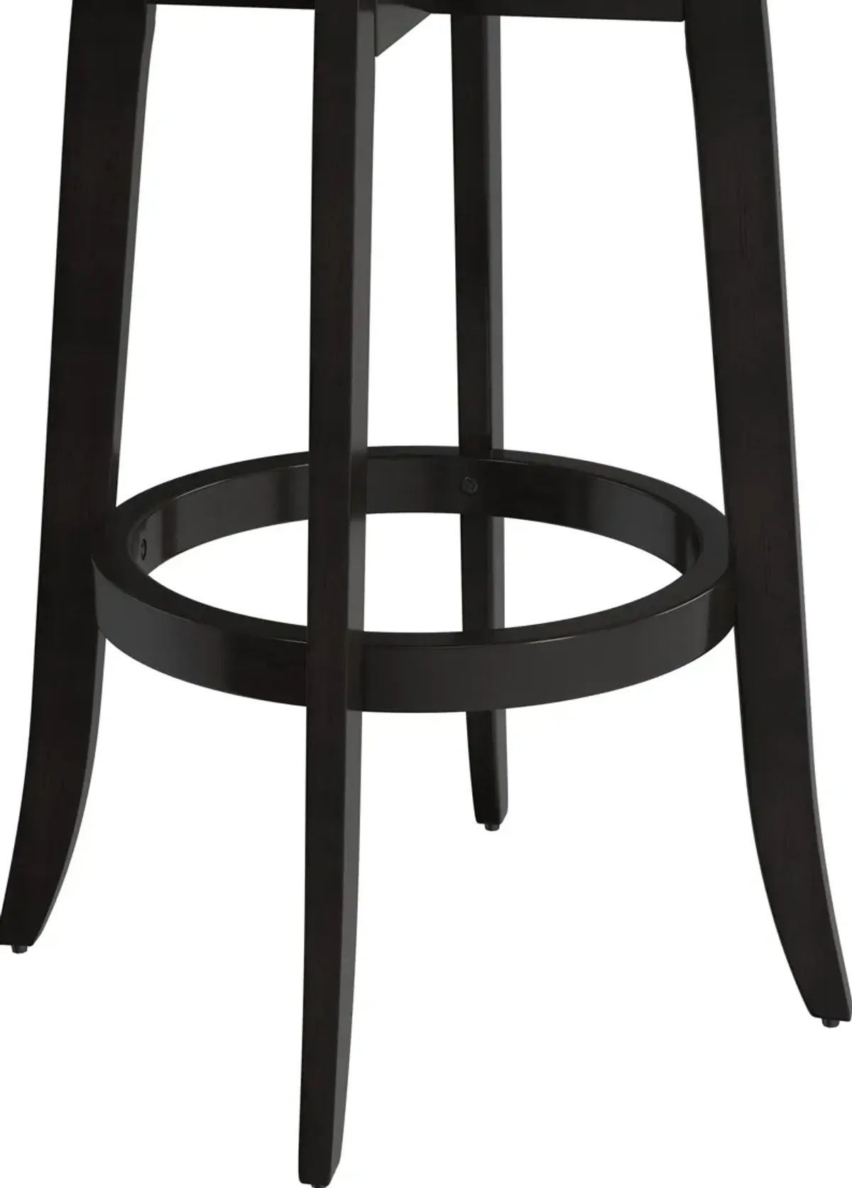 Roberta Swivel Bar Stool - Black