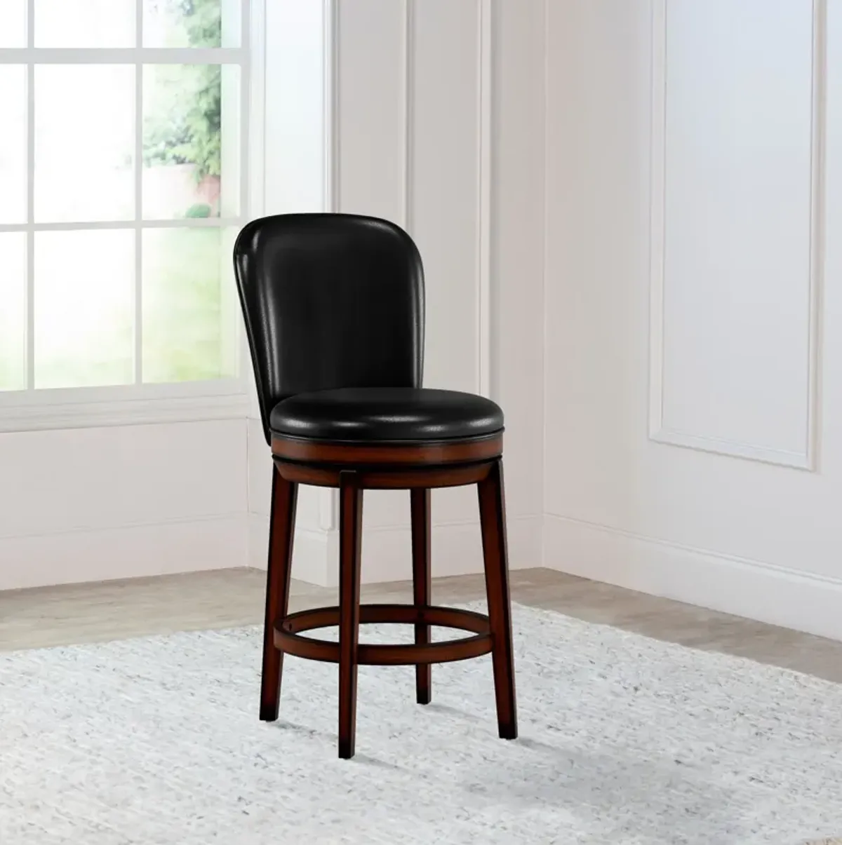 Periphia Swivel Counter-Height Stool