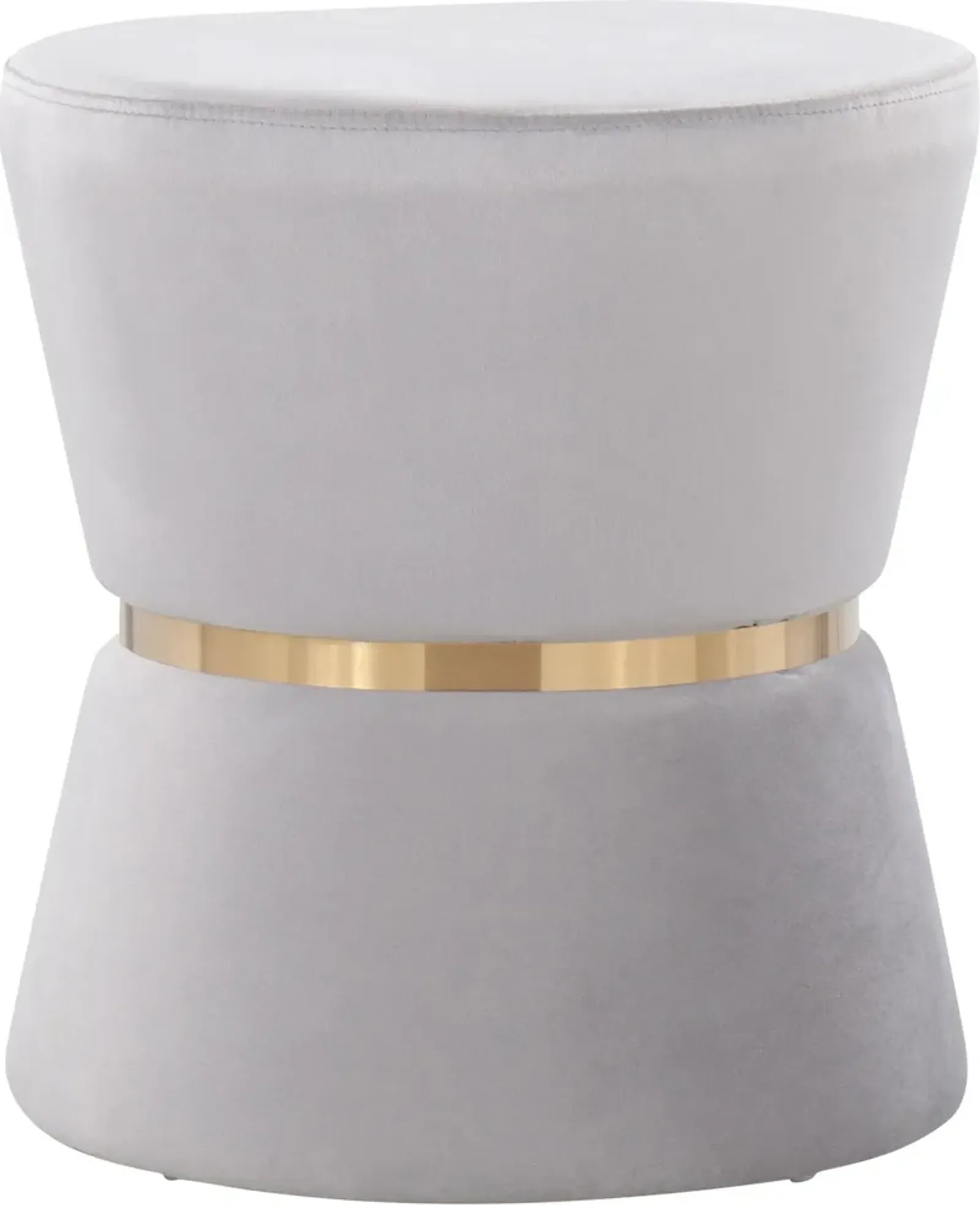 Avila Ottoman - Gold/Gray