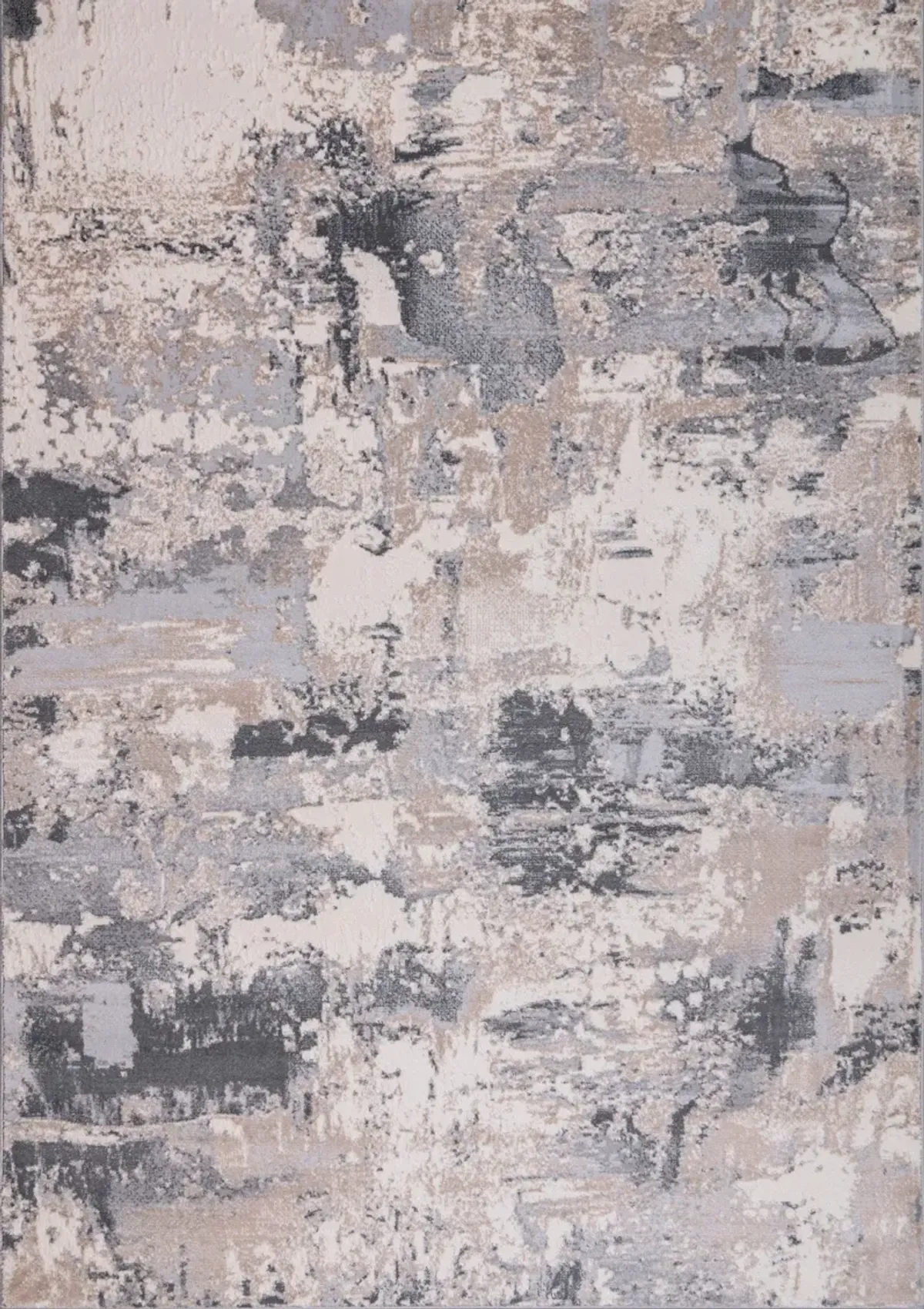 Buxton 9' x 12' Area Rug - Gray/Beige