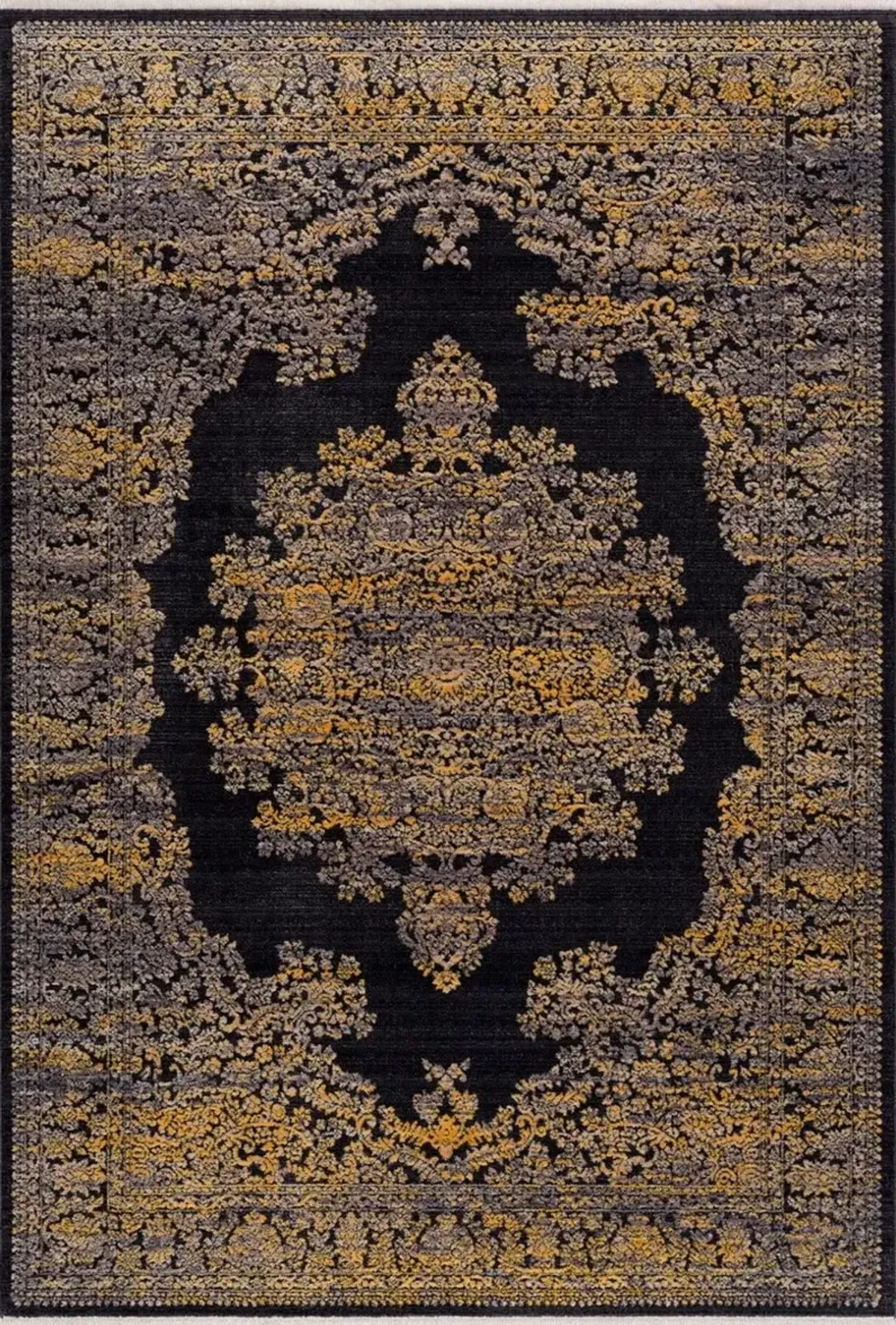 Liam 8' x 10 Area Rug -  Yellow