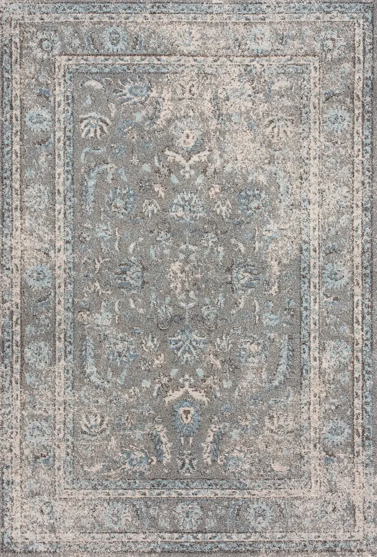 Deji 5' x 8' Area Rug -  Gray/Blue