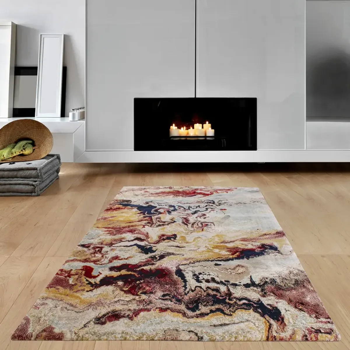 Cheyanne 8' x 10 Area Rug -  Beige/Yellow