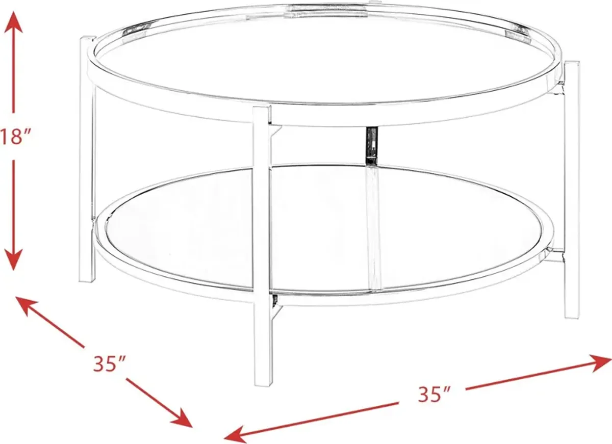 Meyers Round Coffee Table