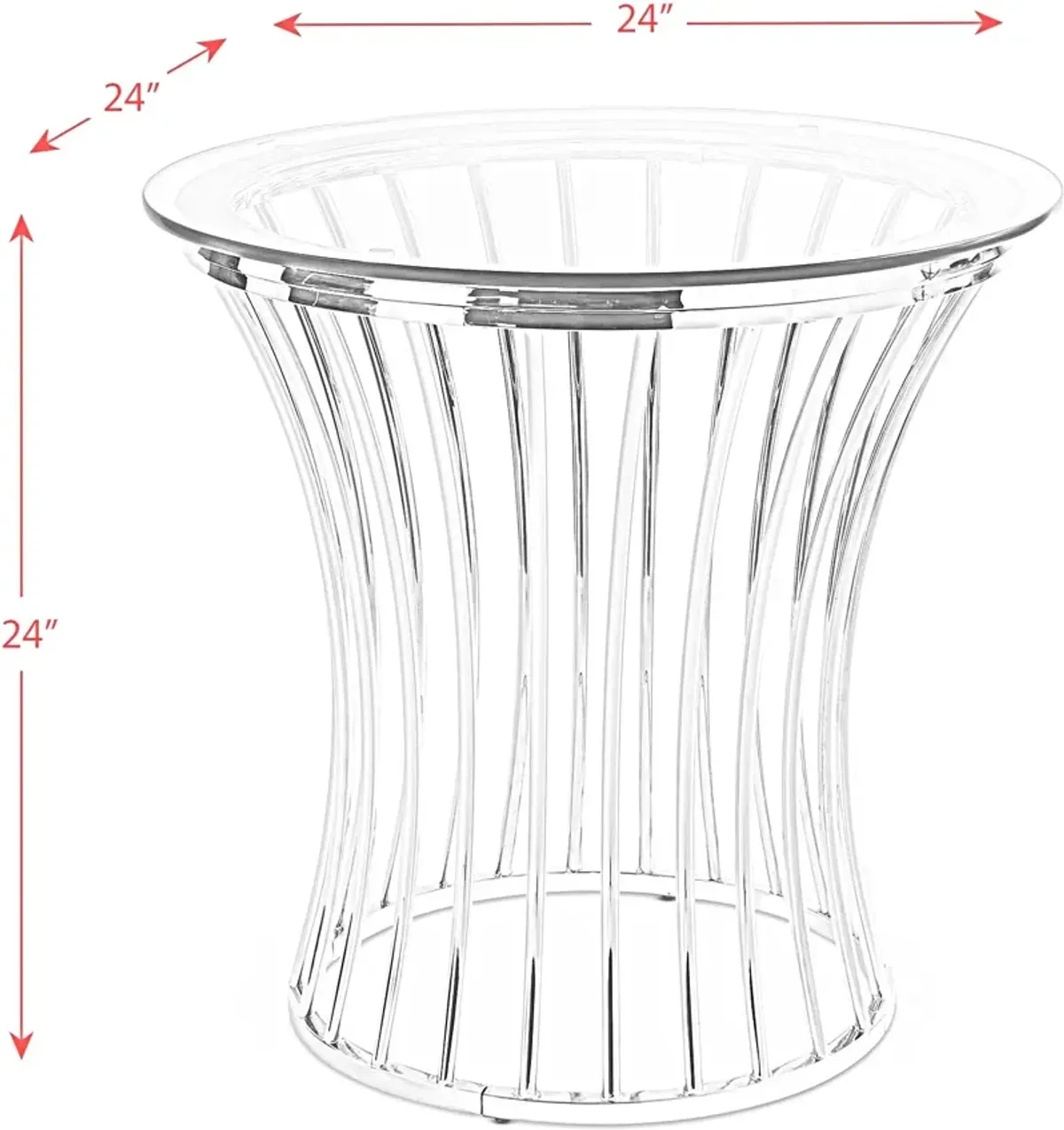 Bivens Round End Table