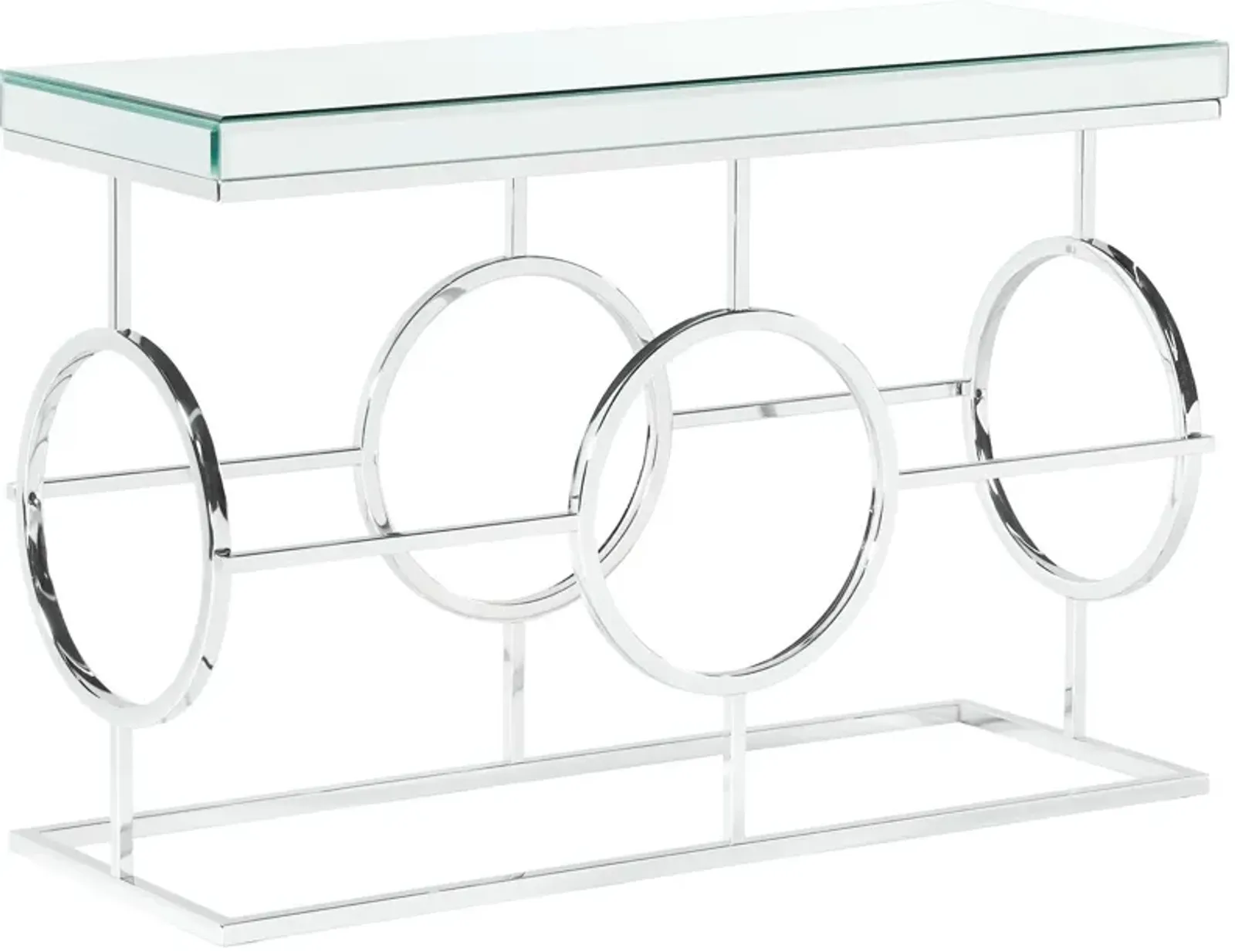 Rehan Mirrored Console Table