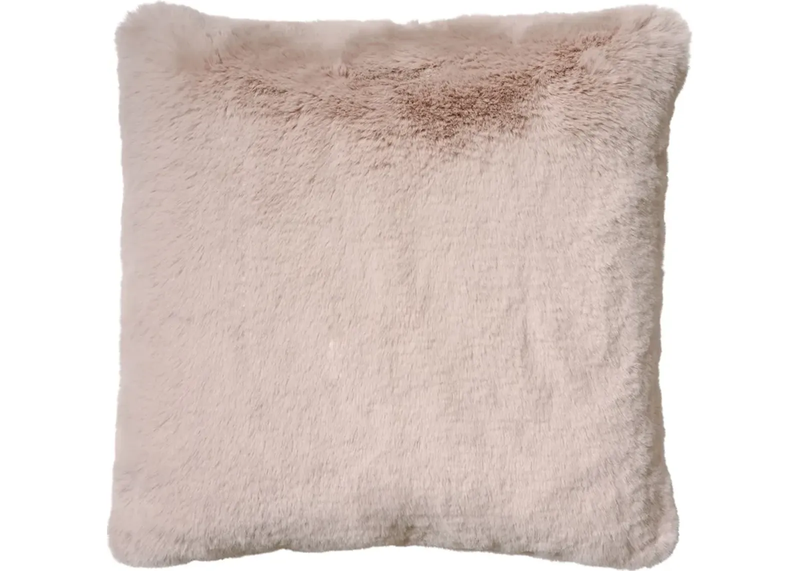 Faux Fur Pillow - Big Bear Rose