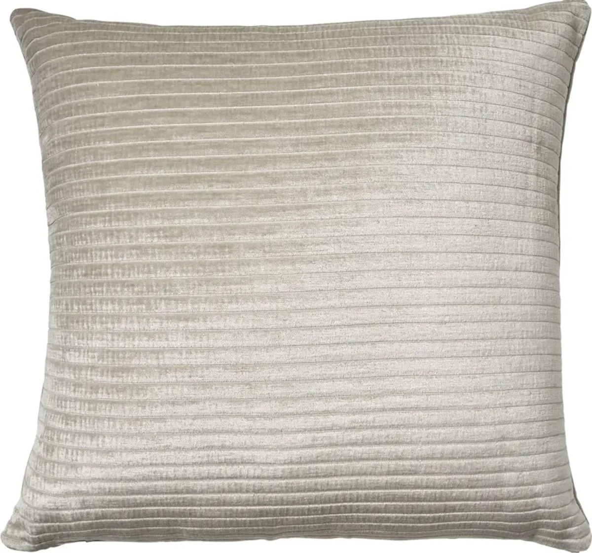 Stripe 22" x 22" Pillow - Ivory