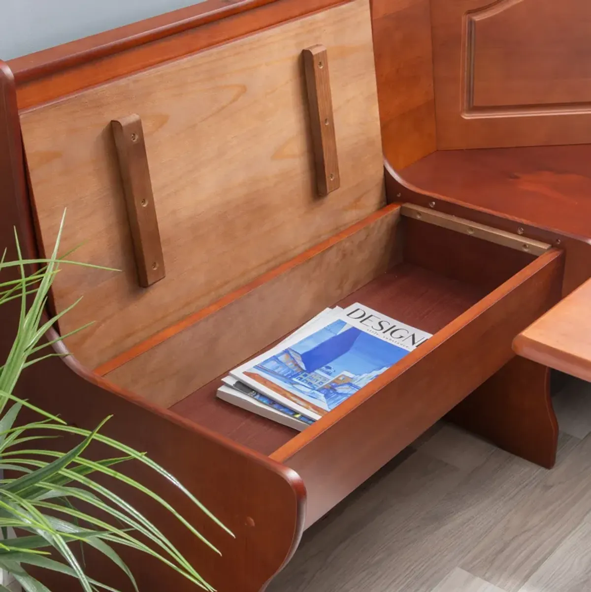 Chelsea Dining Table, Banquette and Bench - Walnut