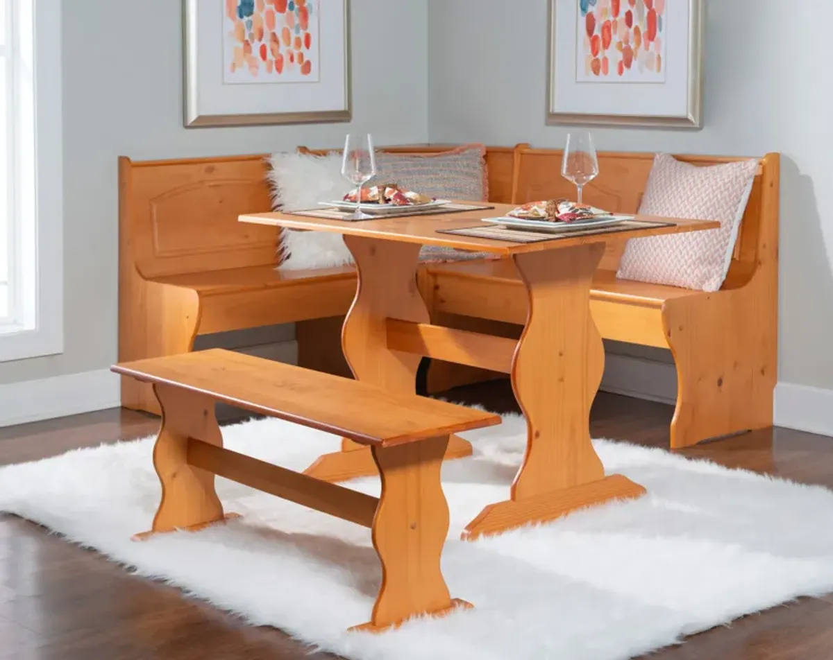 Chelsea Dining Table, Banquette and Bench - Natural