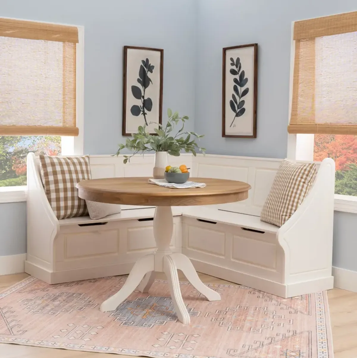 Porter Dining Table and Corner Bench