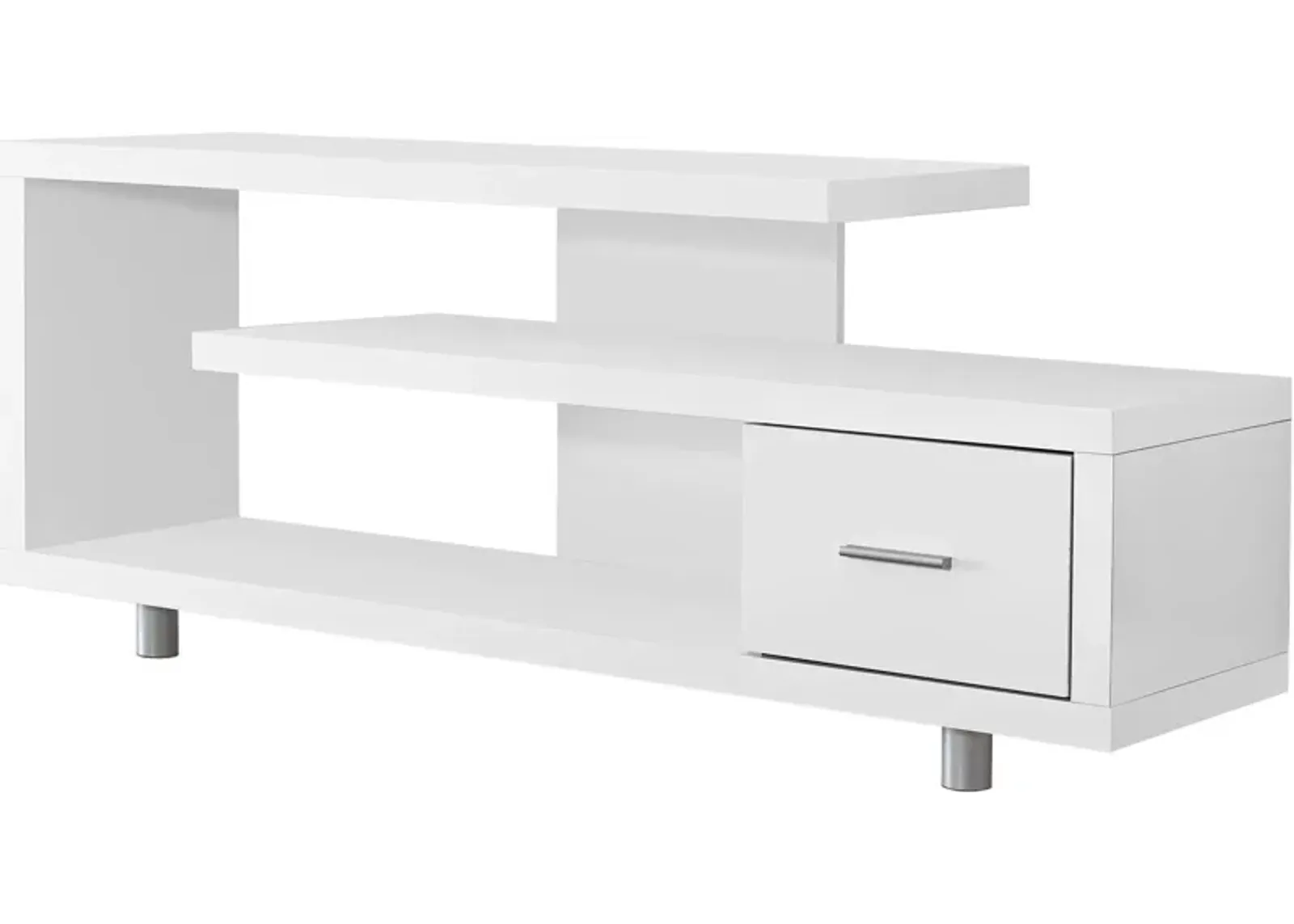 Amado 60" TV Stand - White