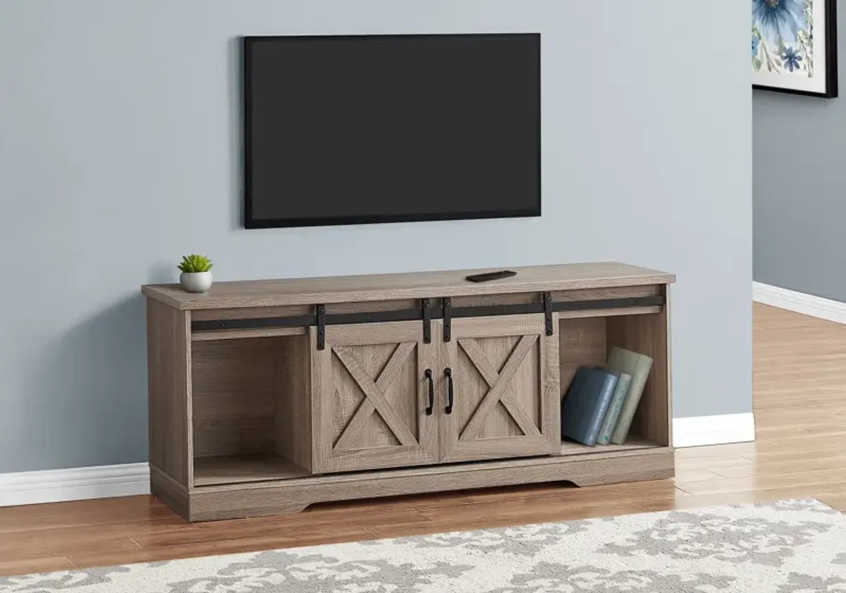 Tesse 60" TV Stand - Taupe