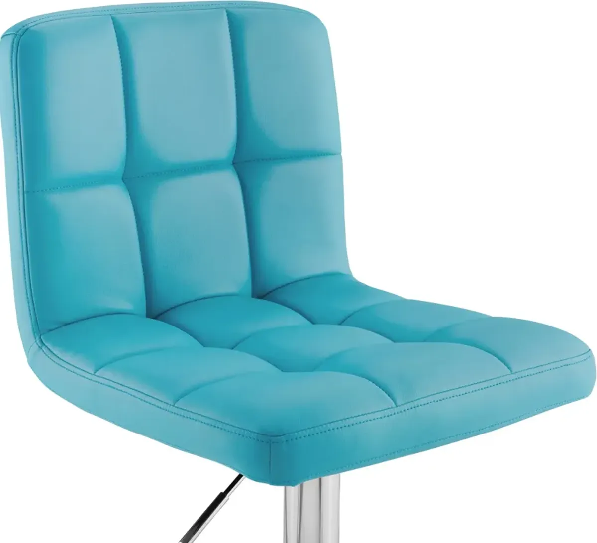 Dustin Table and 2 Avani Bar Stools - Teal