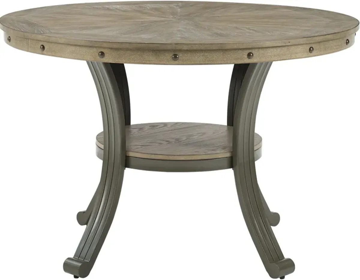 Cyril Dining Table - Pewter