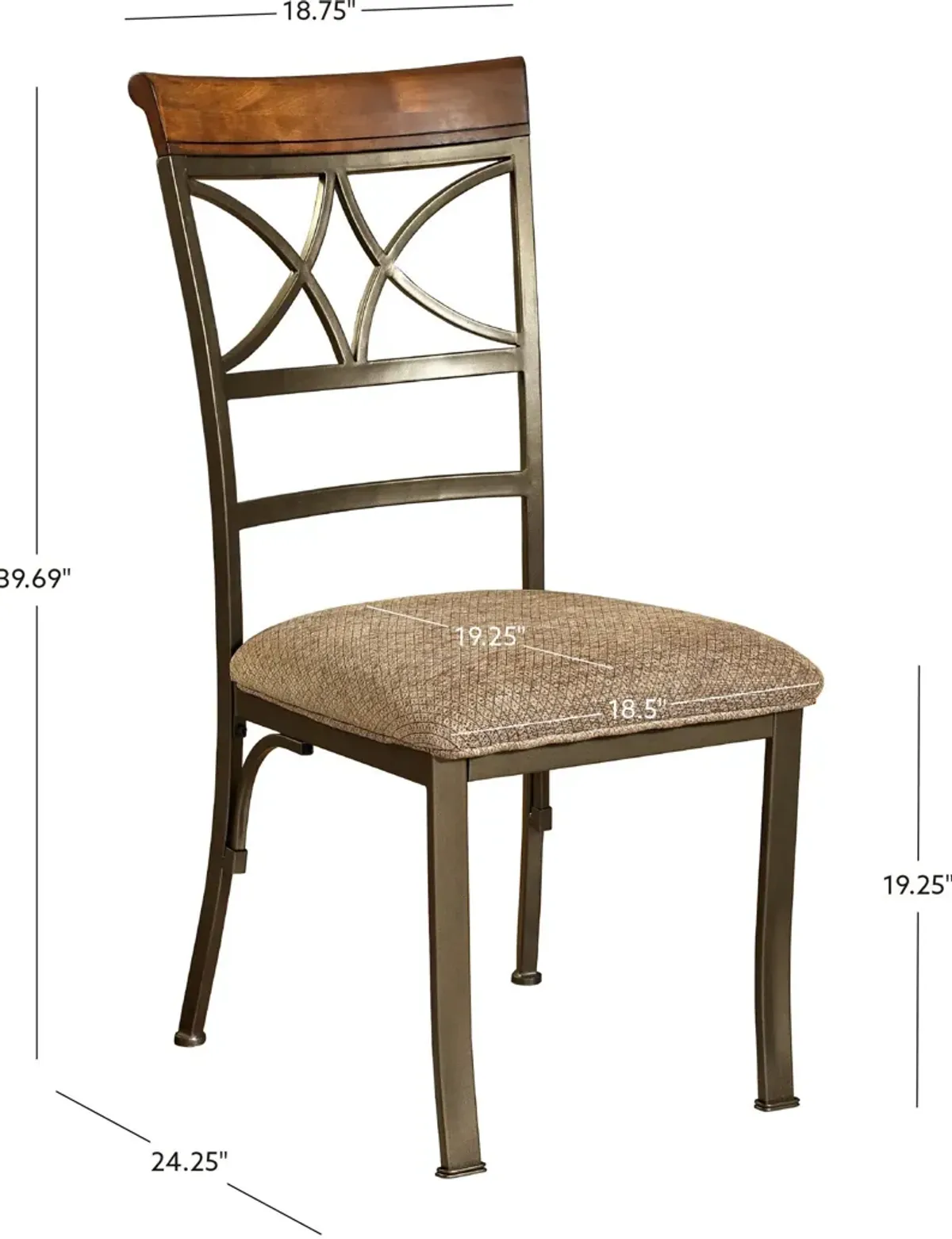 Rosedale Set of 2 Dining Chairs