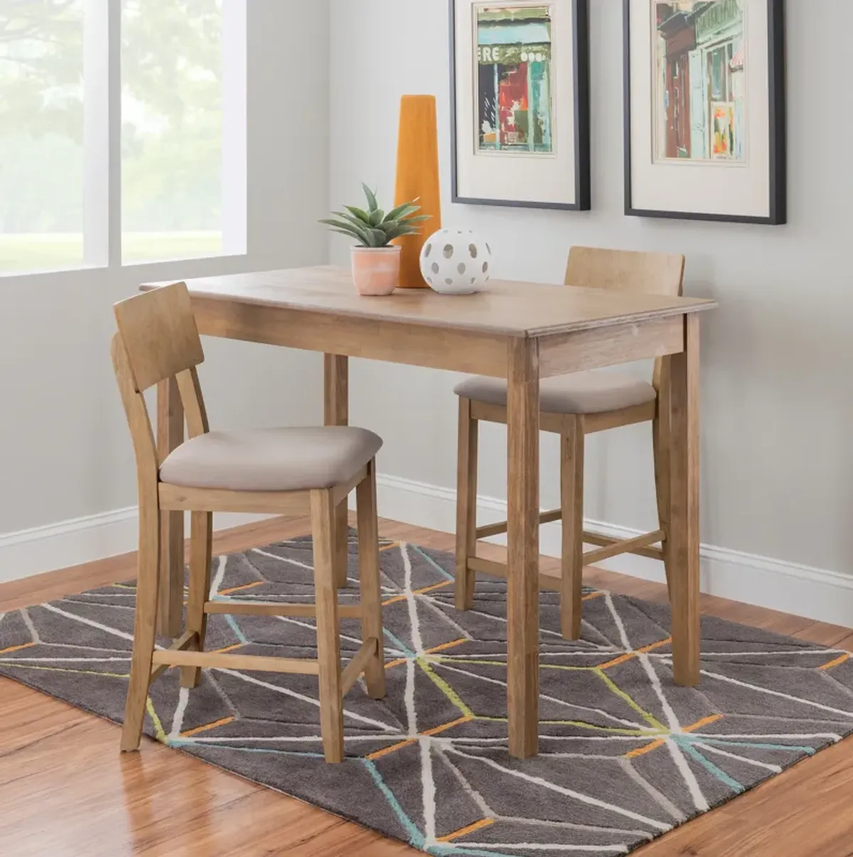 Rozon Counter-Height Dining Table - Natural