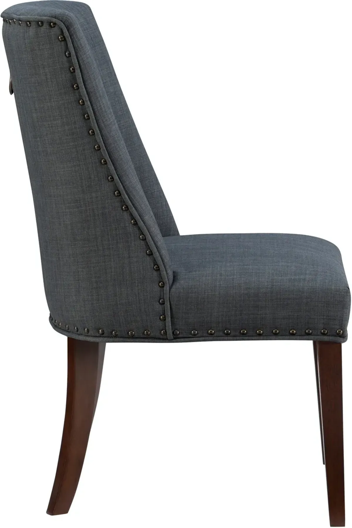 Whitaker Dining Table and 4 Upholstered Chairs - Gray