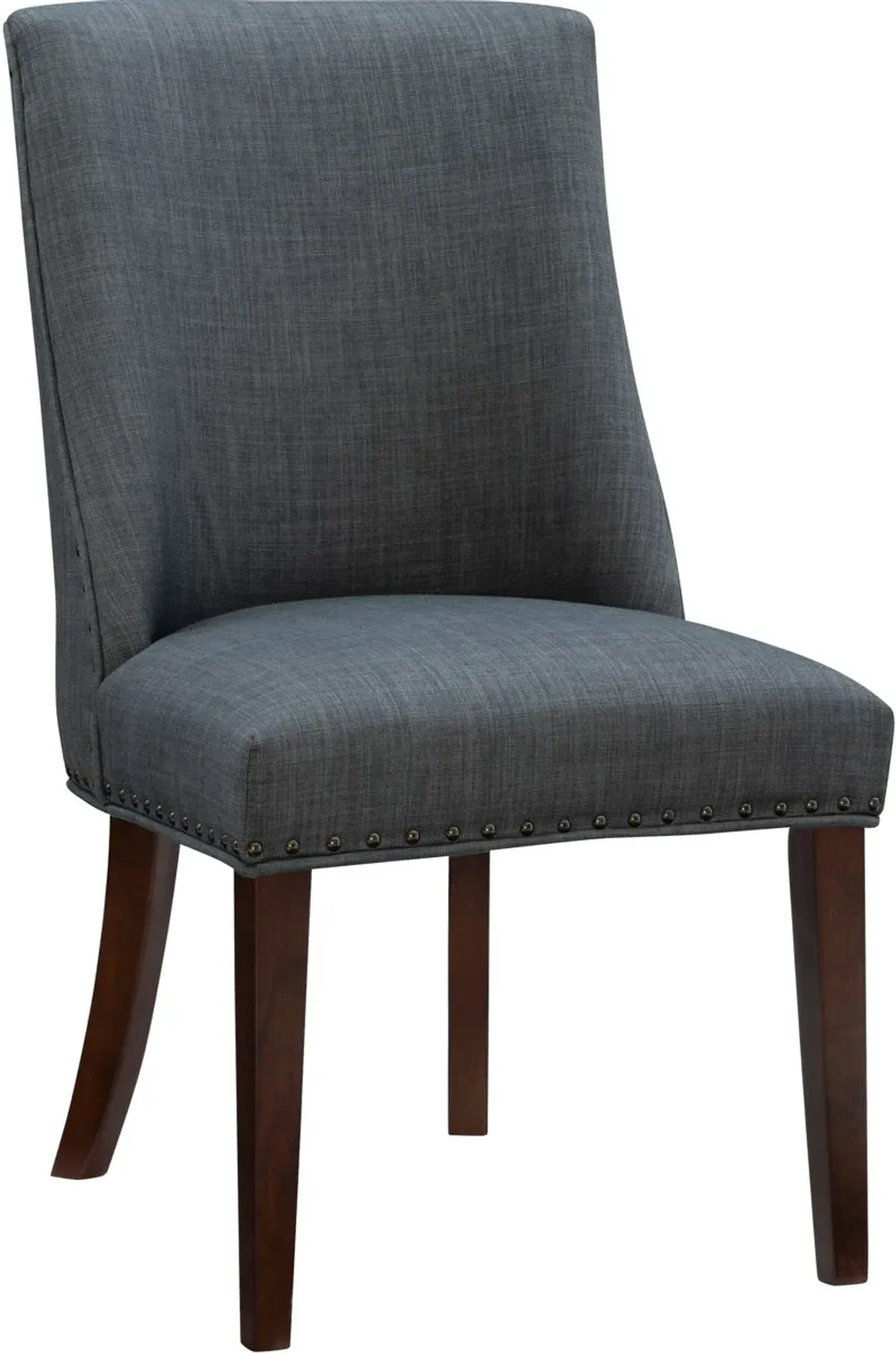 Whitaker Dining Table and 4 Upholstered Chairs - Gray