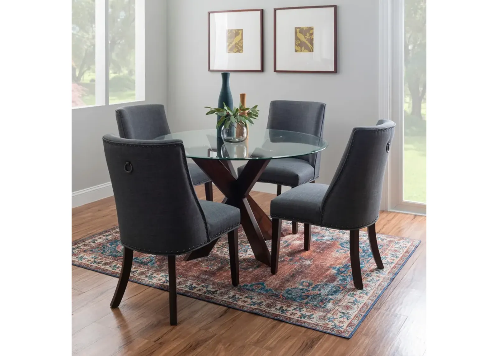 Whitaker 5-Piece Dining Set - Gray