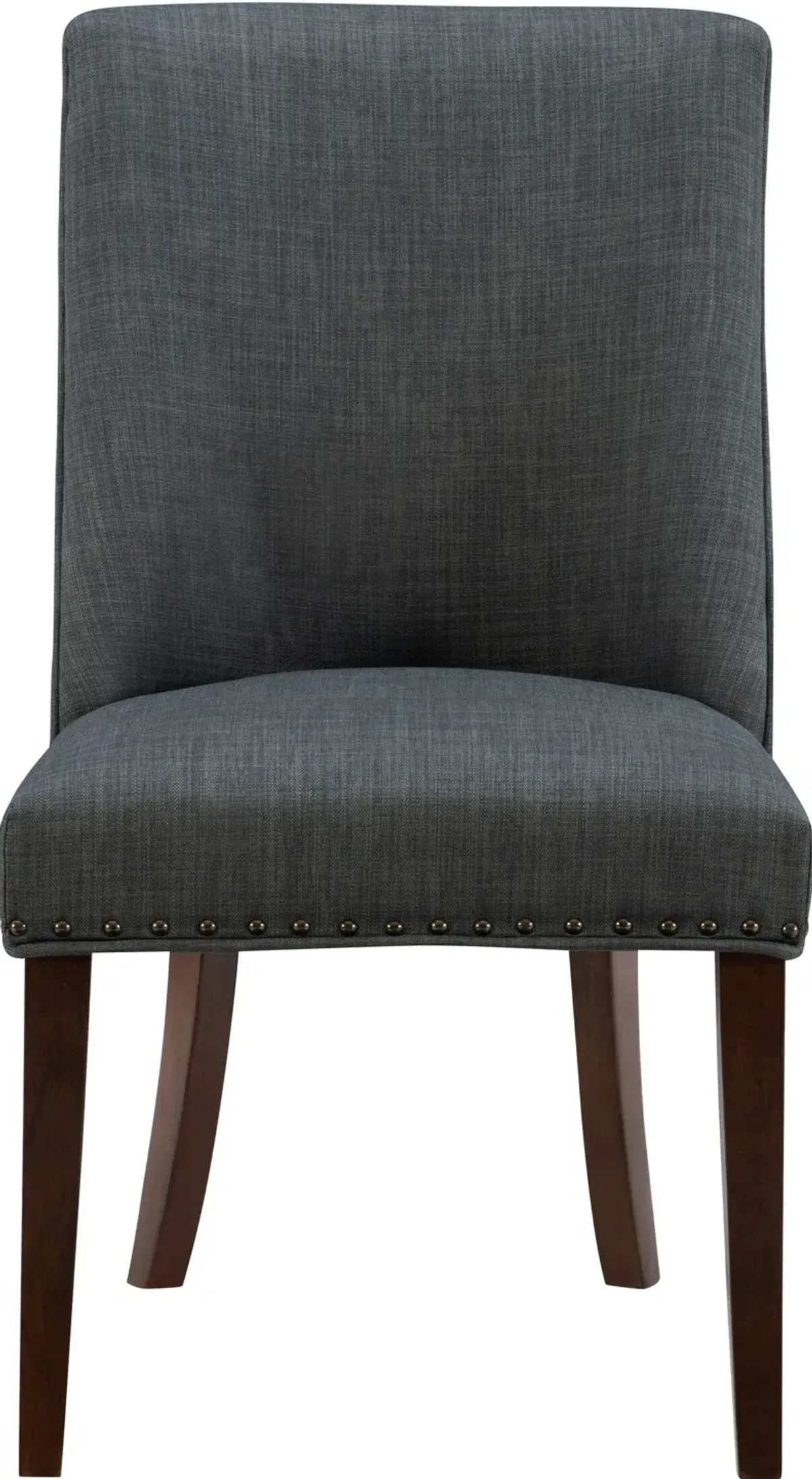 Whitaker Dining Table and 4 Upholstered Chairs - Gray