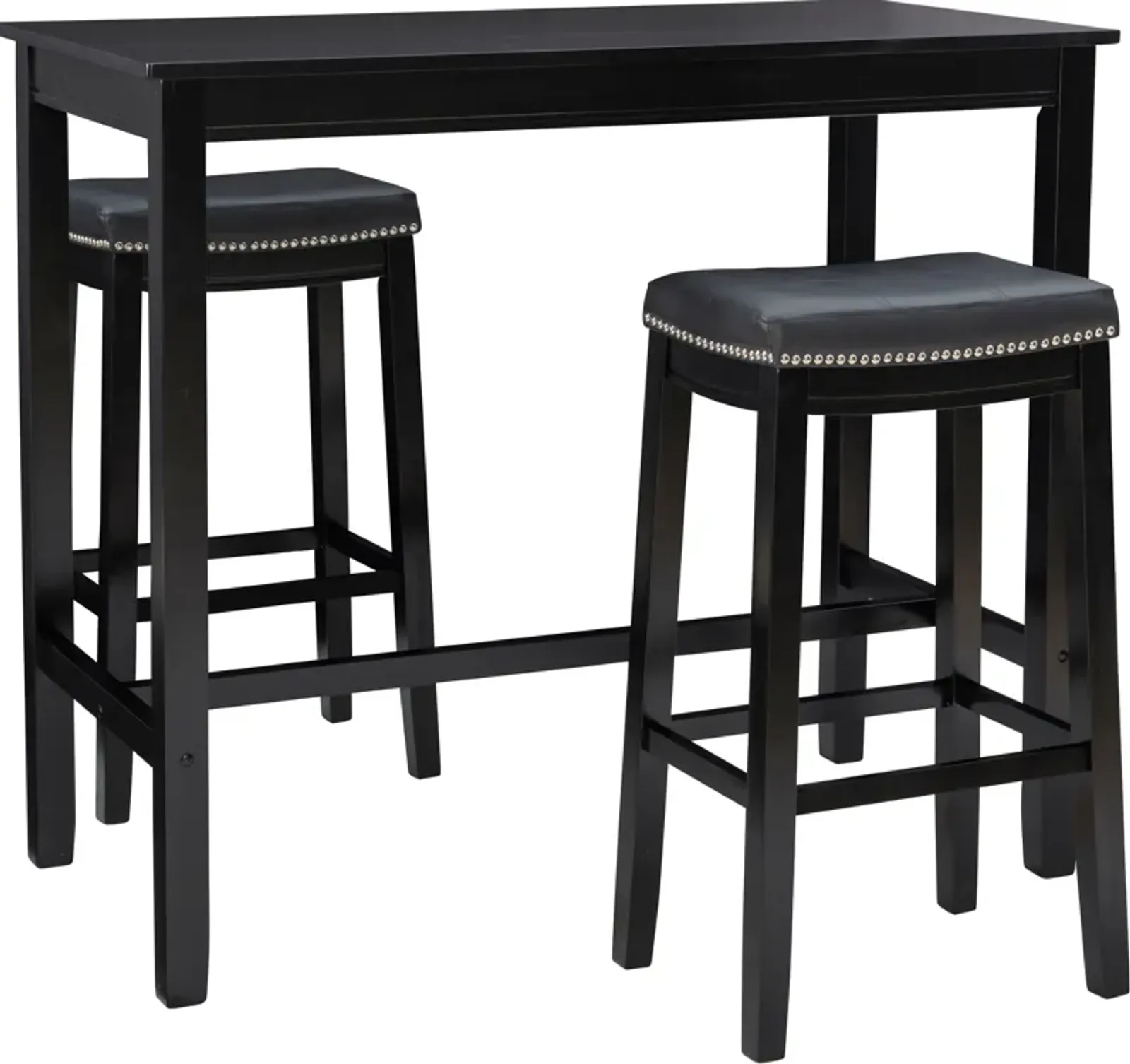 Wilcox 3-Piece Bar Set - Black