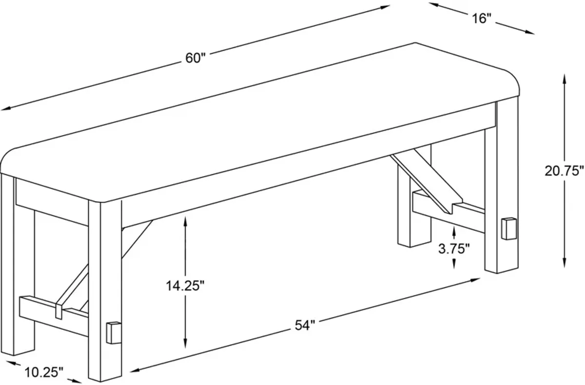 Mullens Dining Bench