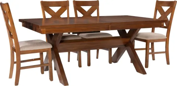 Mullens Dining Table and 6 Side Chairs