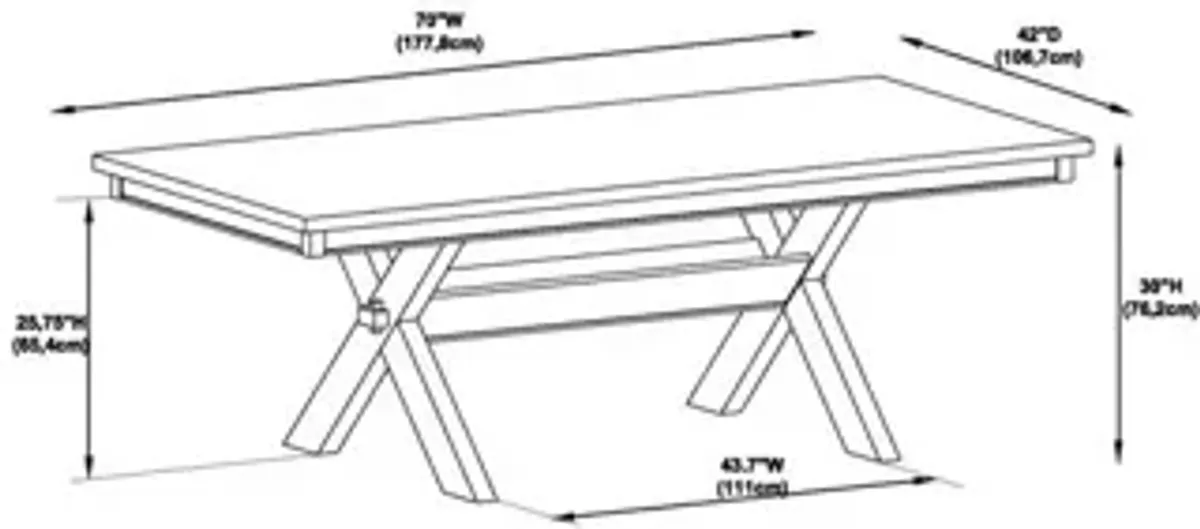 Tonja 5-Piece Dining Set - White