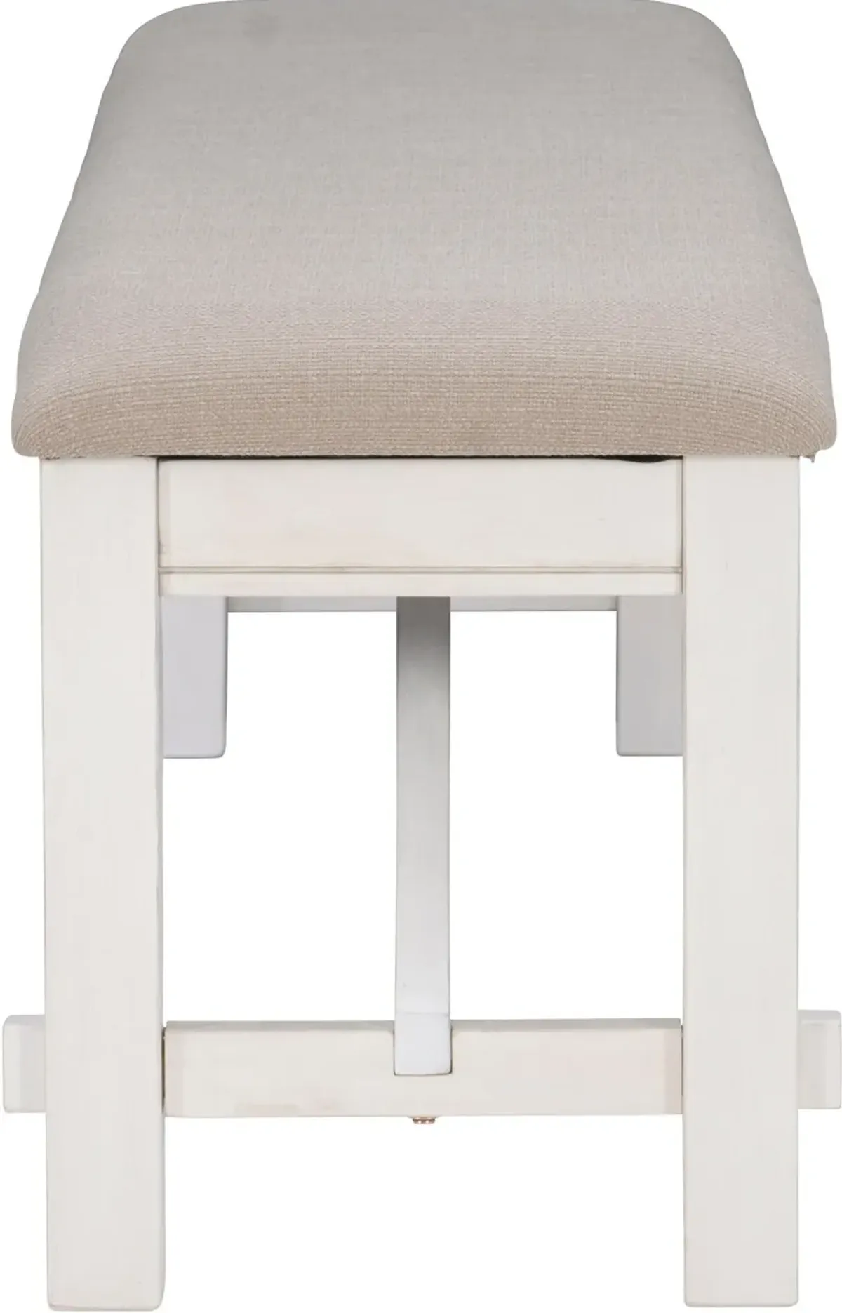 Tonja Dining Bench - White