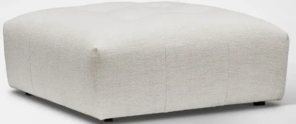 Bliss Ottoman - Ivory