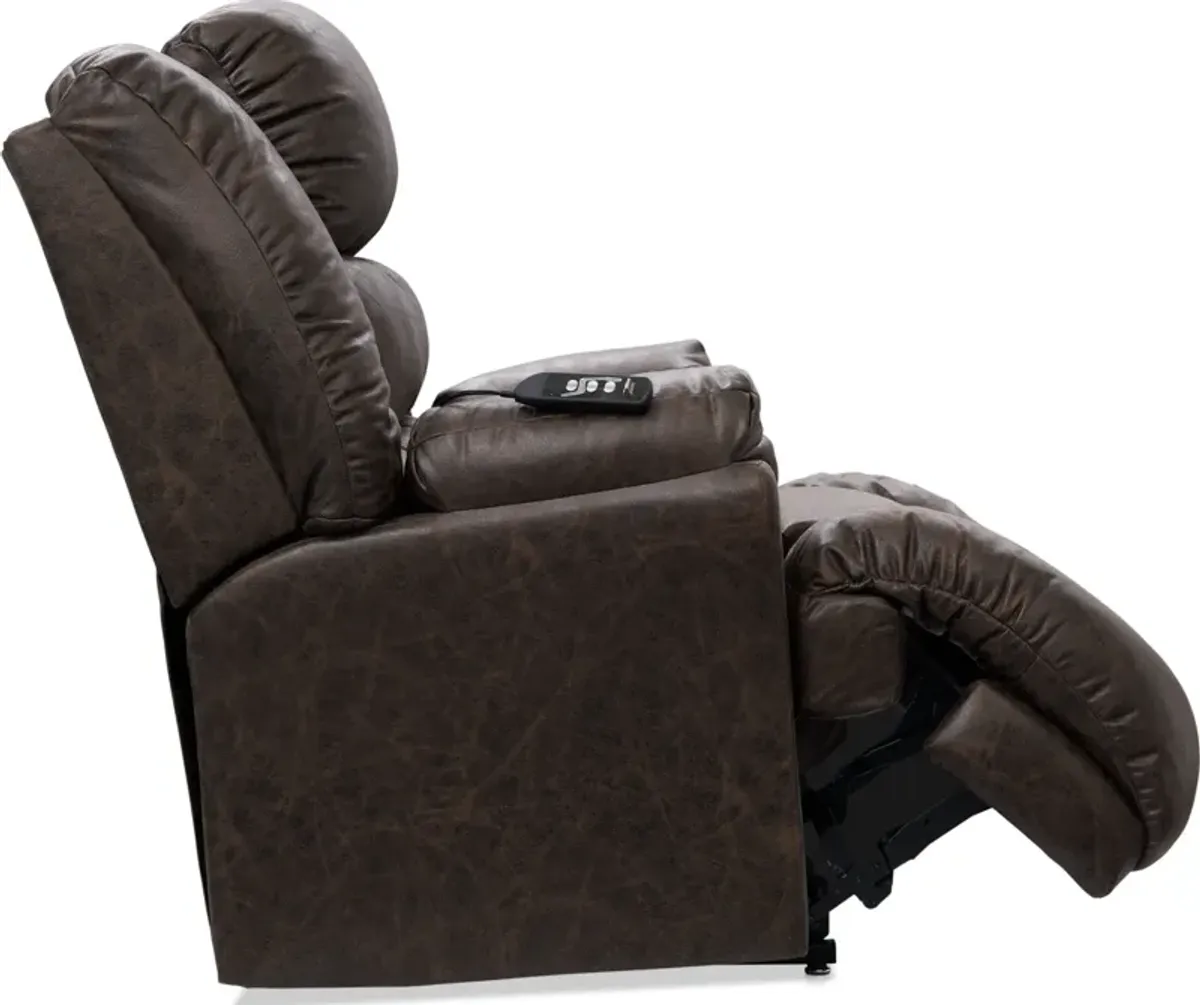 Howard Power Lift Recliner - Brown