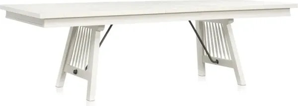 Willow Spring Extendable Dining Table - Ivory