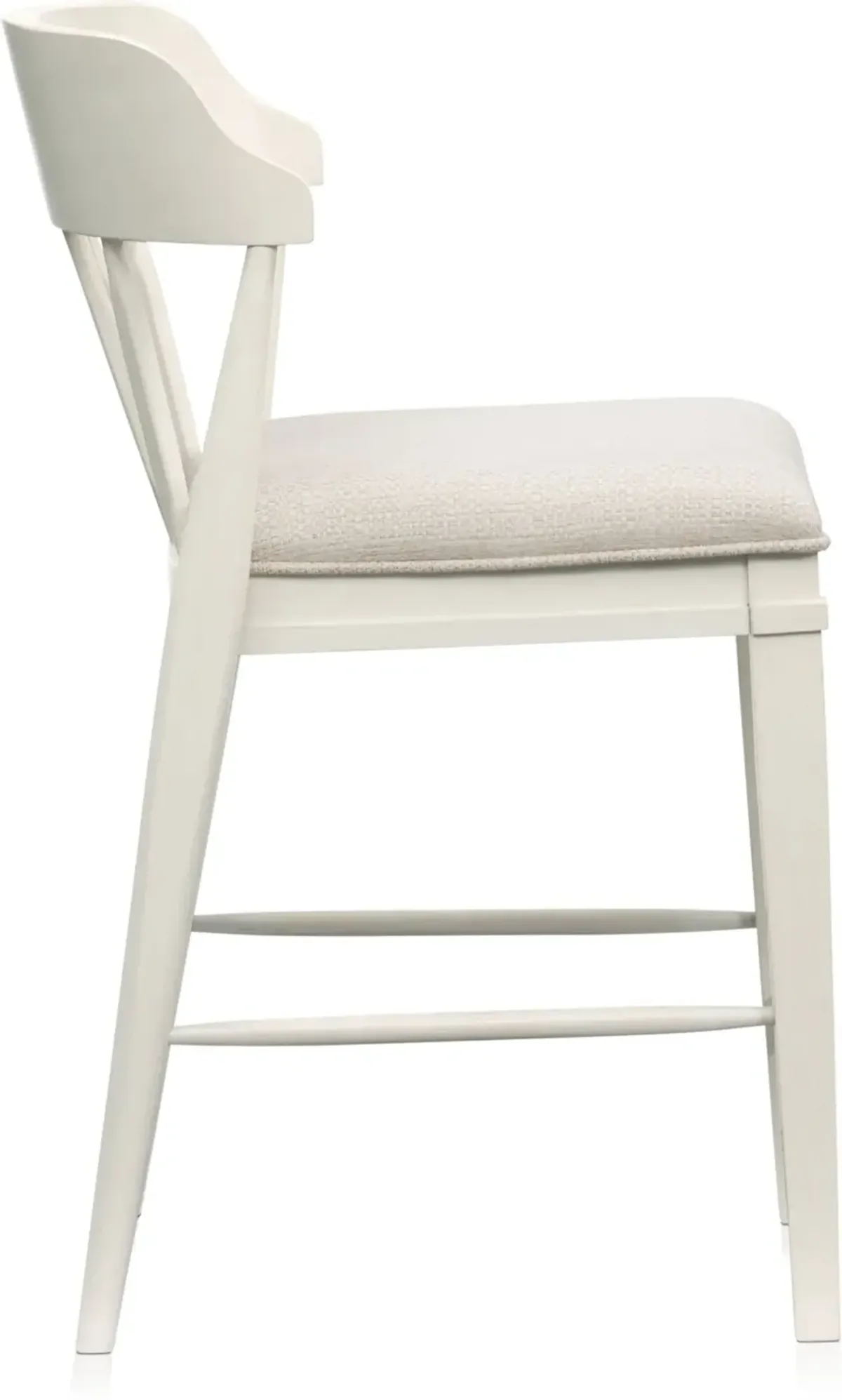 Willow Spring Counter-Height Stool - Ivory