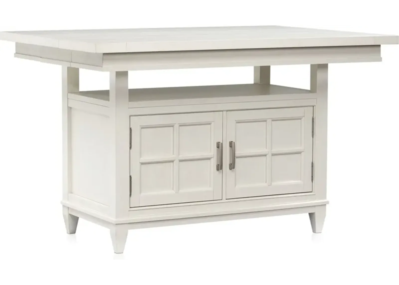 Willow Spring Extendable Kitchen Island - Ivory