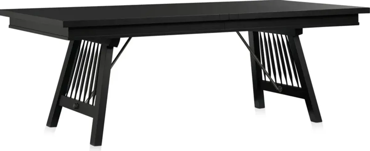 Willow Spring Extendable Dining Table - Black