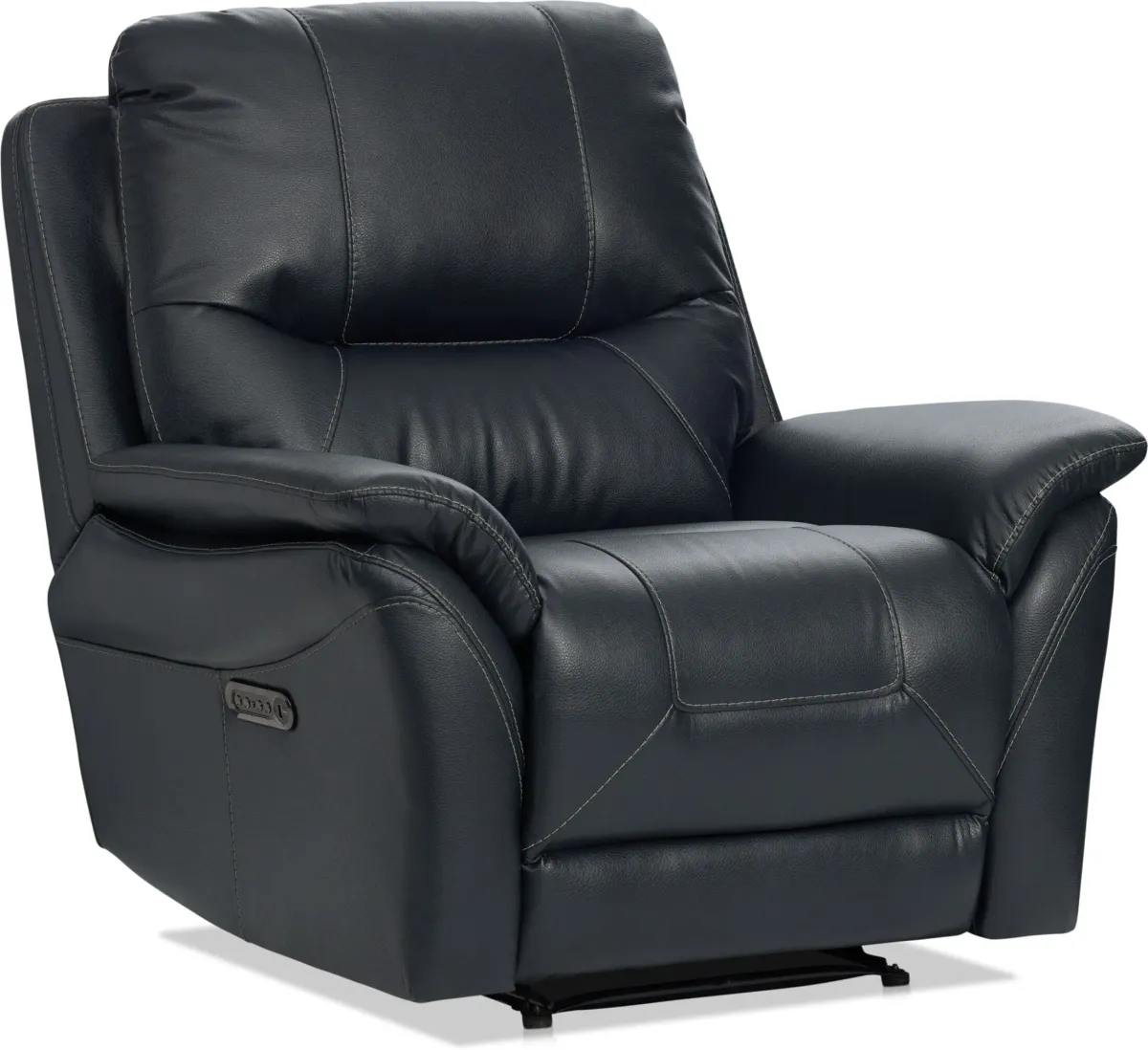 Bexley Dual-Power Recliner - Blue