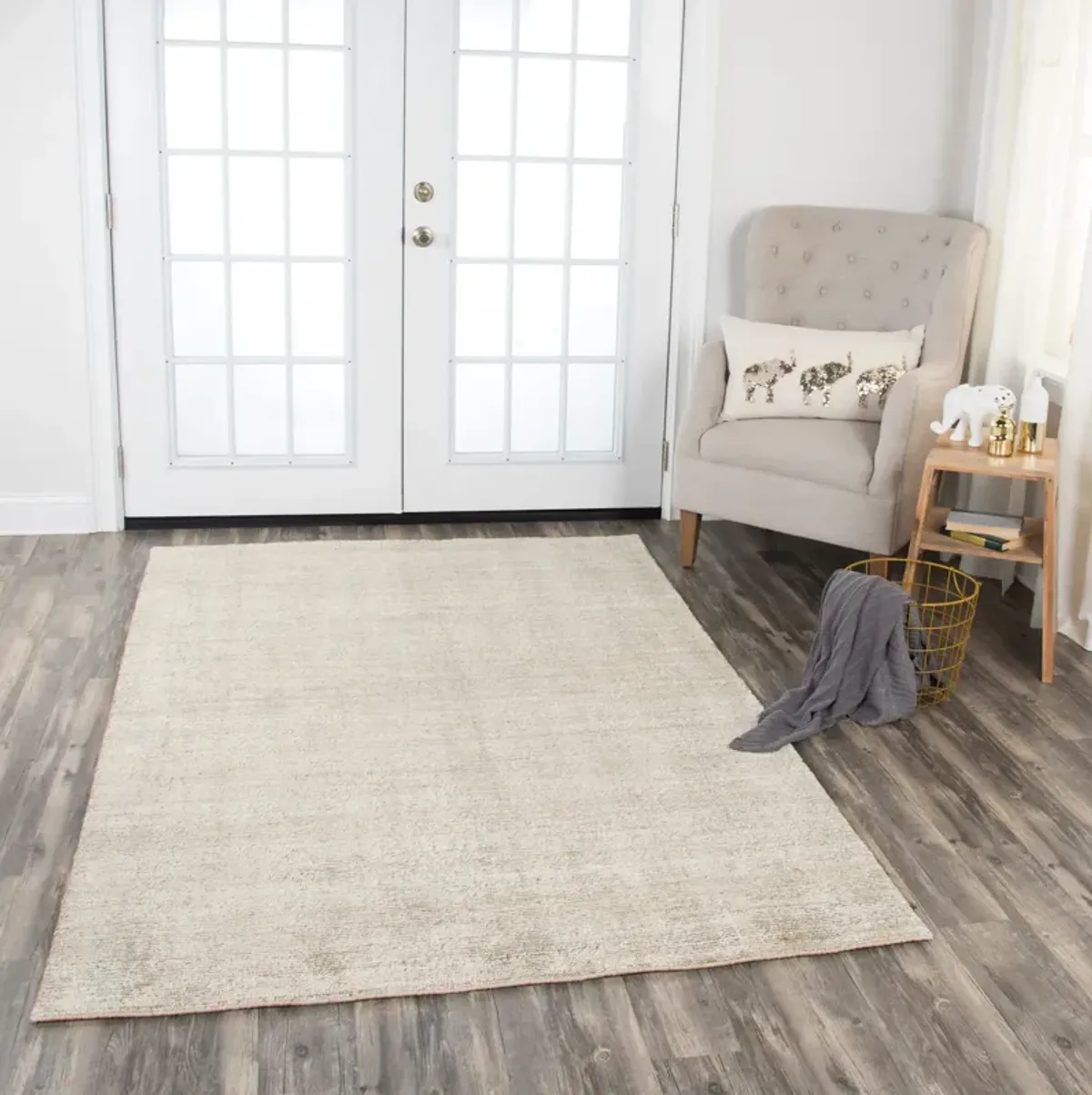 Simeon 5' x 8' Area Rug - Beige