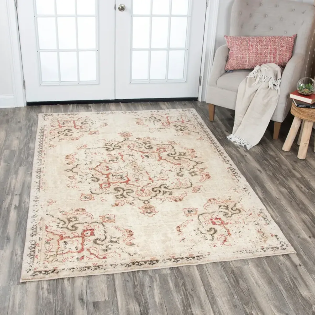 Avielle 9' x 12' Area Rug - Cream