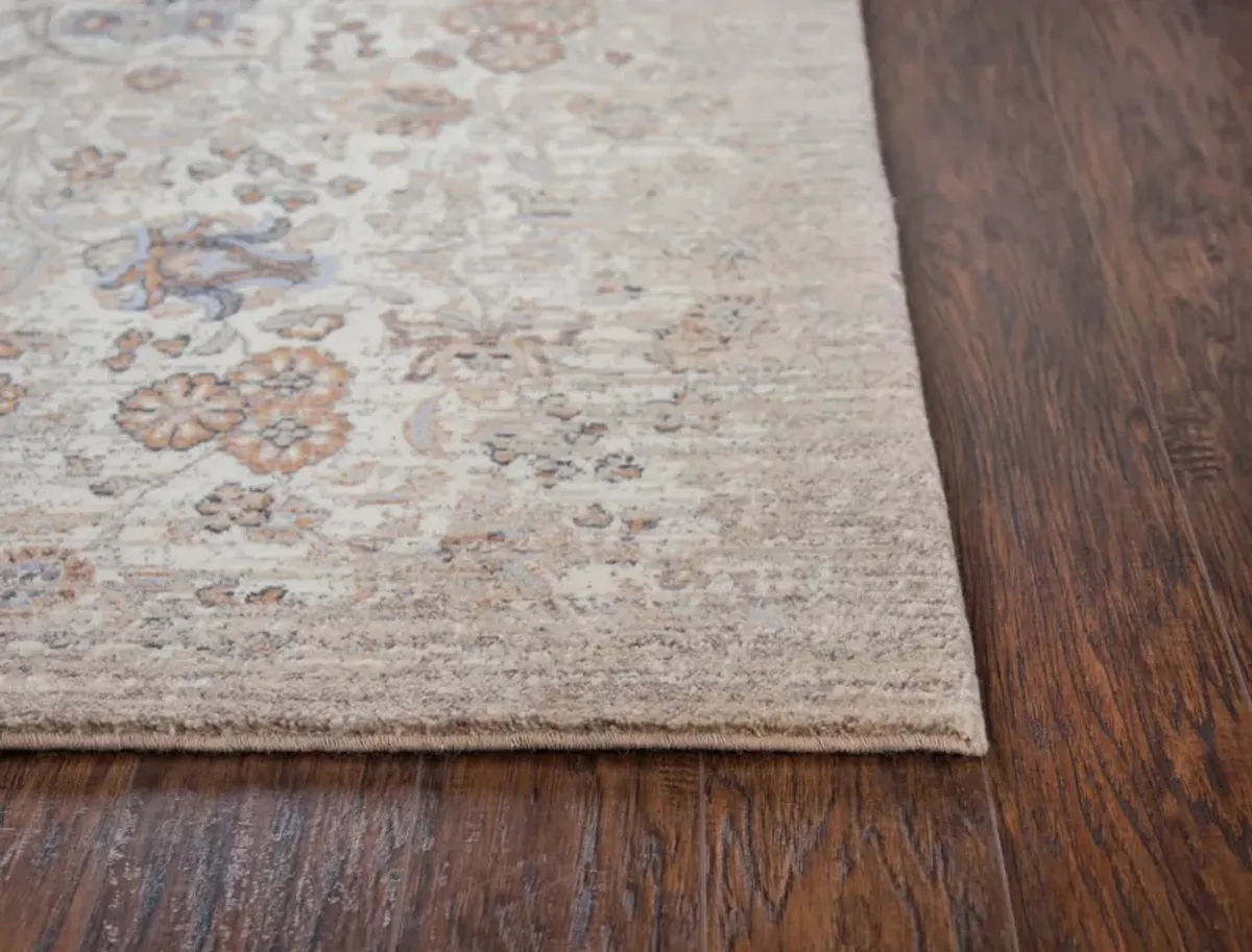 Sarai 2'6"' x 8' Area Rug - Brown/Beige