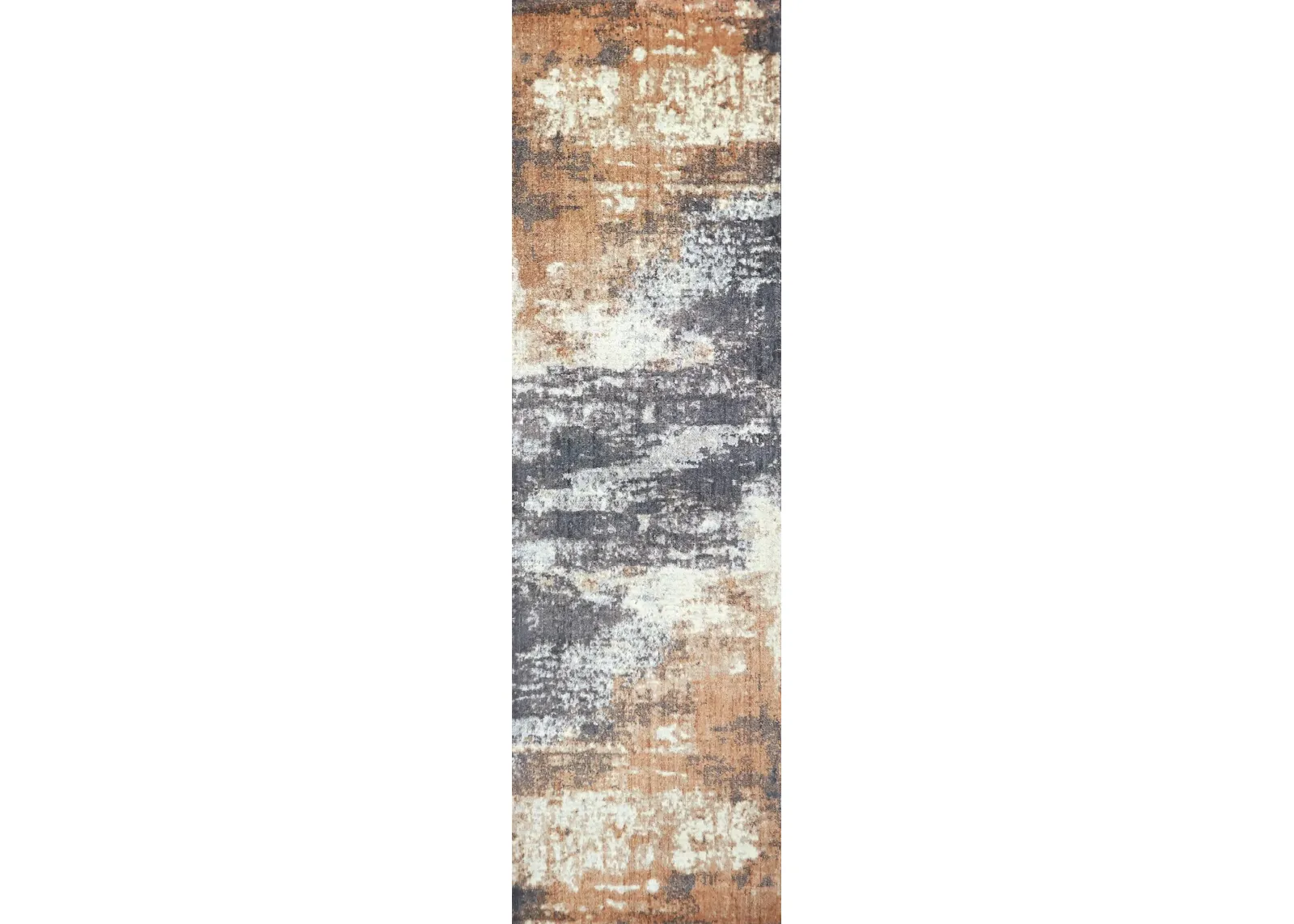 Avielle 2'6"' x 8' Area Rug - Orange/Blue