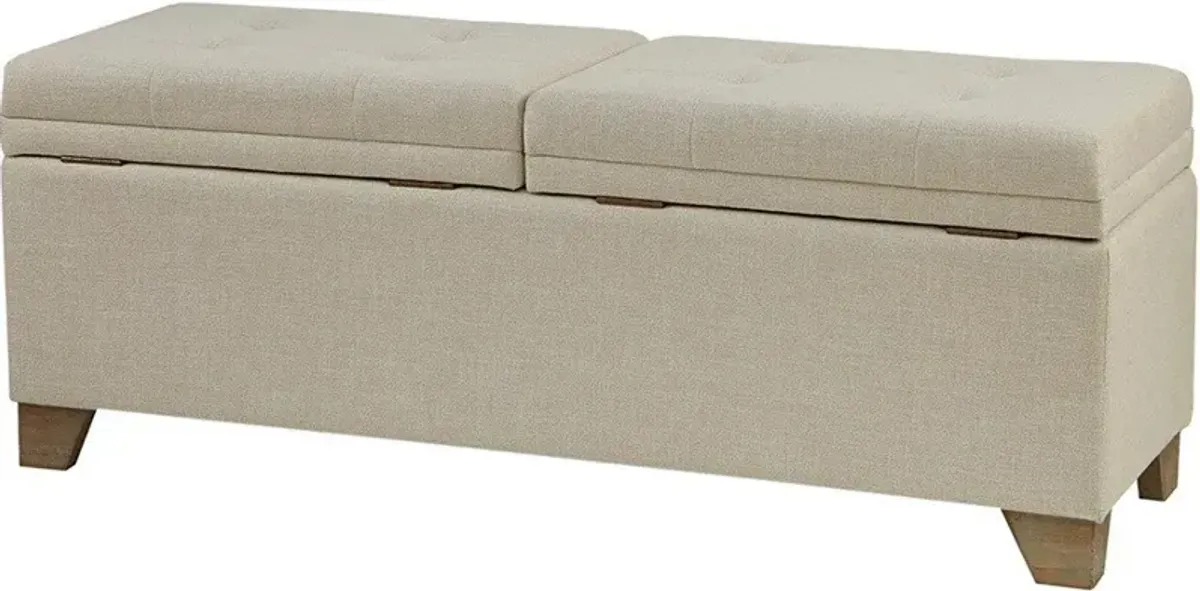 Dahlia Storage Bench - Natural