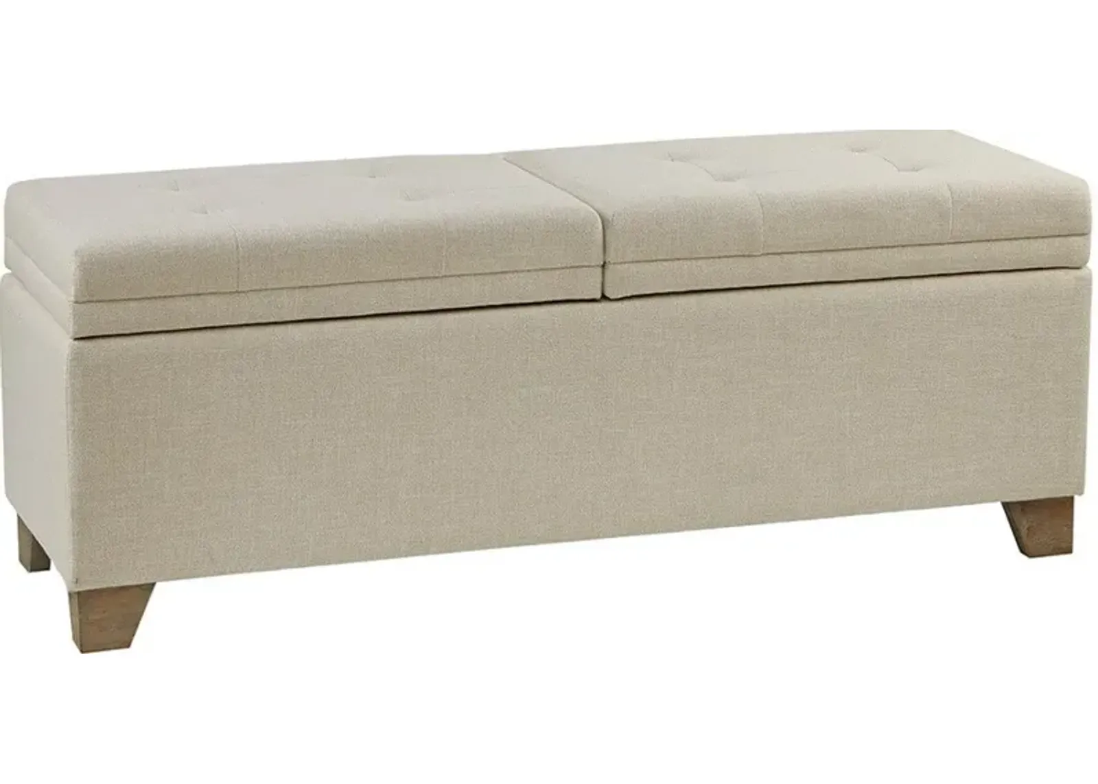 Dahlia Storage Bench - Natural