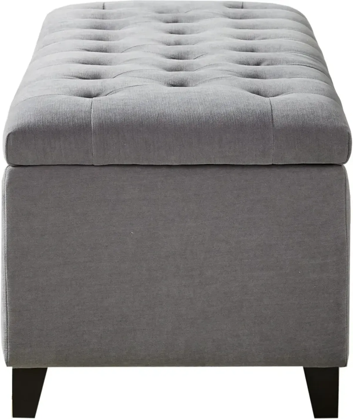 Wilmer Storage Bench - Light Gray